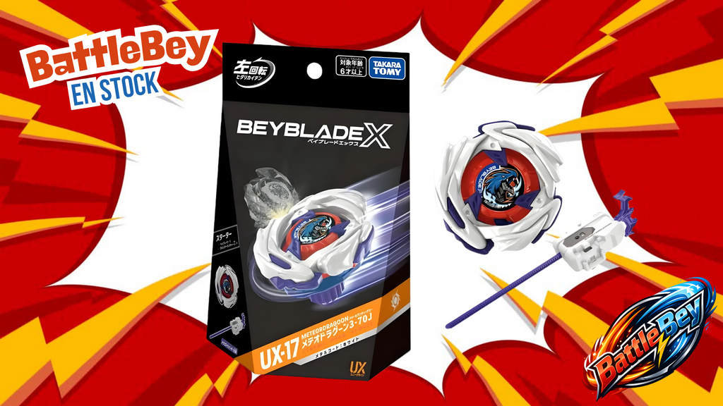 Takara Tomy Beyblade X Ux-17 Meteor Dragoon 3-70J