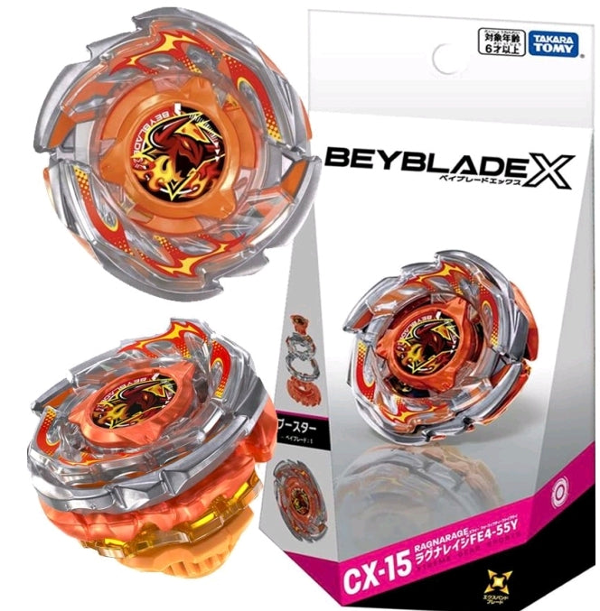 PRECO - Takara Tomy BEYBLADE X CX-15 Booster RagnaRage FE4-55Y