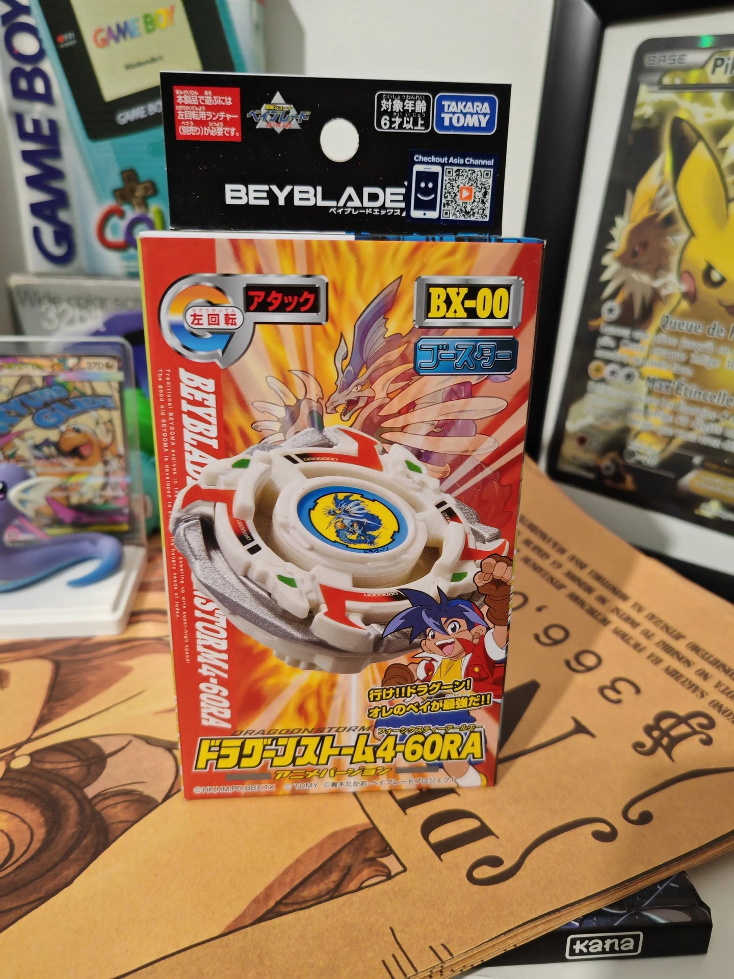 Takara Tomy Beyblade X Bx-00 Booster Dragoon Storm 4-60Ra Lame Bxg-22 TAKARA TOMY