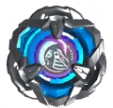 Knight Shield — Bleu/Violet/Noir — BX-14