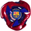Hells Hammer — Metallic Coat Red FC Barcelona — BXG-19