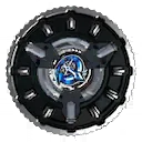 Clock Mirage — Bleu/Noir/Gris — UX-16