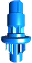 Flat (F) — Bleu — BXG-49
