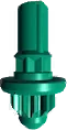 Ball (B) — Vert/Cyan — UX-21