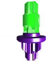 Vortex (V) — Violet/Vert — BXG-57