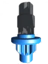 Flat (F) — Bleu/Noir — BXC-02