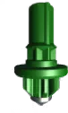Metal Needle (MN) — Vert/Noir — UX-10
