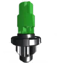 High Taper (HT) — Vert/Noir — BXG-08