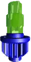 Accel (A) — Bleu/Vert — BXH-10
