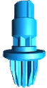 Gear Flat (GF) — Bleu/Cyan — BXG-13