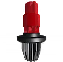 Gear Flat (GF) — Rouge/Noir — BXG-35