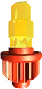 Accel (A) — Jaune/Rouge — BXG-38