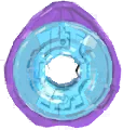 1-80 (One Eighty) — Cyan/Violet — BXG-56