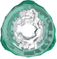 3-80 (Three Eighty) — Vert/Cyan/Argent — BX-04, BX-53
