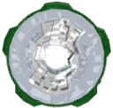 5-80 (Five Eighty) — Vert/Bleu/Argent — BX-24