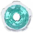 5-60 (Five Sixty) — Cyan/Argent/Blanc — BX-26