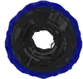 9-60 (Nine Sixty) — Noir/Bleu — UX-11